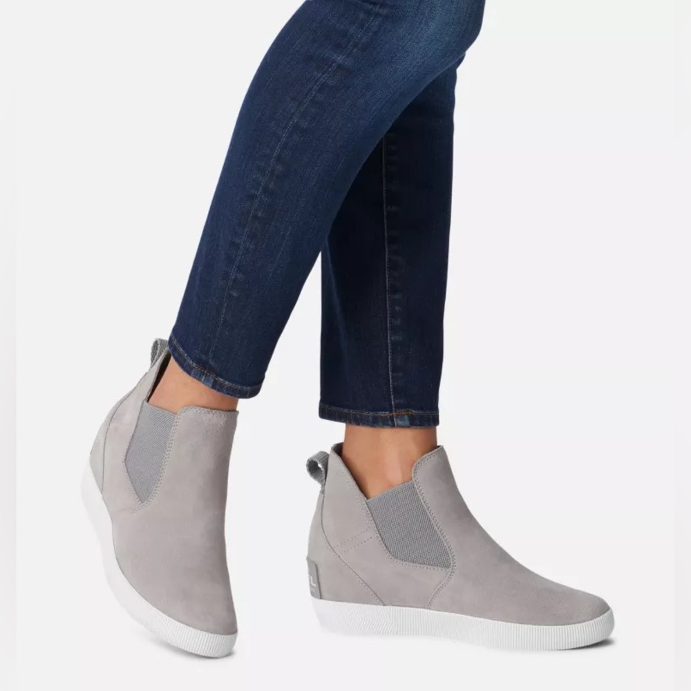Sorel Out N About Slip-On Wedge Shoe - 8.5